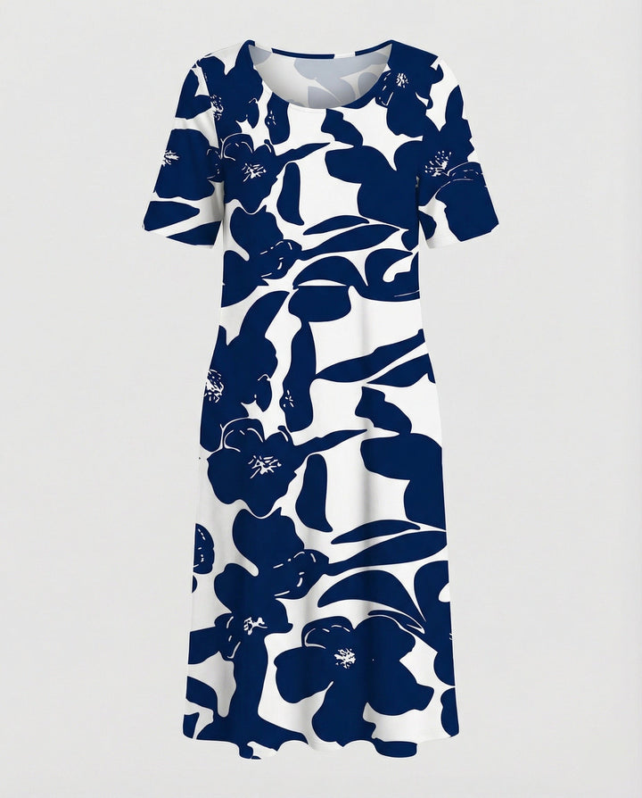 Women's Midi Dress A-Line Casual Dress