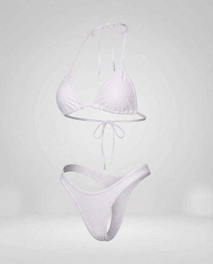 Women's Triangle Bikini Contouring Seams