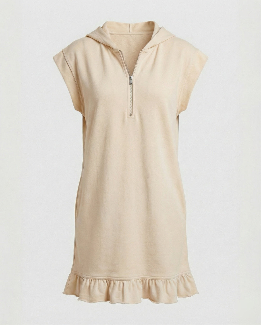 Women’s Shirt Dress Midi with Zipper