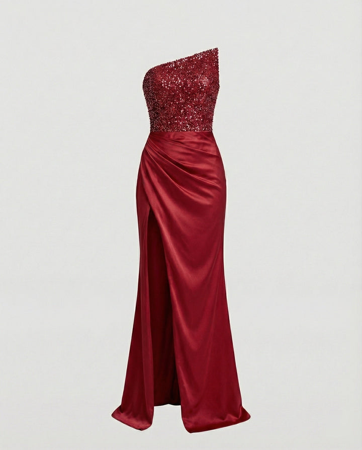 Women's Evening Dress Elegant Shoulder-Free