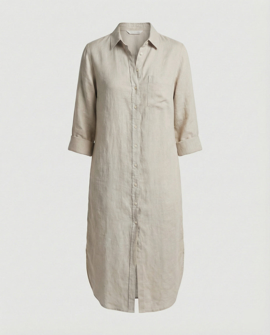 Women's Shirt Dress Oversized Midi