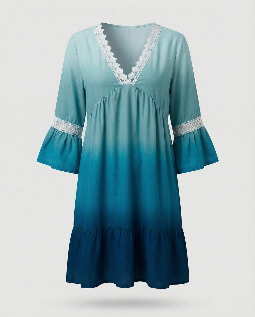 Ladies Mini Dress A-Line Floral