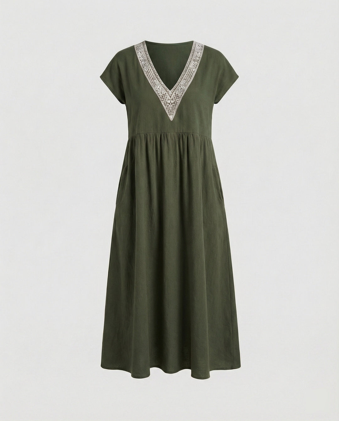 Women's Midi Dress Summer Lace