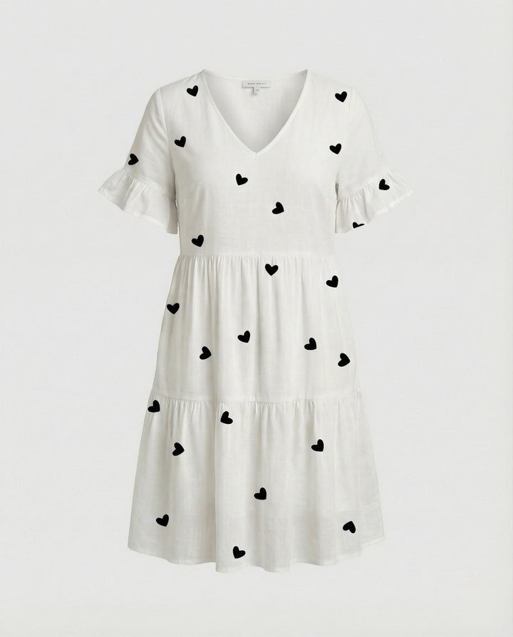 Women Summer Dress Midi Dress Ruffle