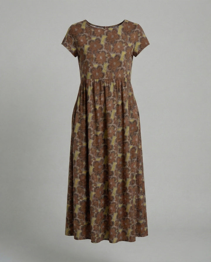 Women's Maxi Dress Patchwork A-Line