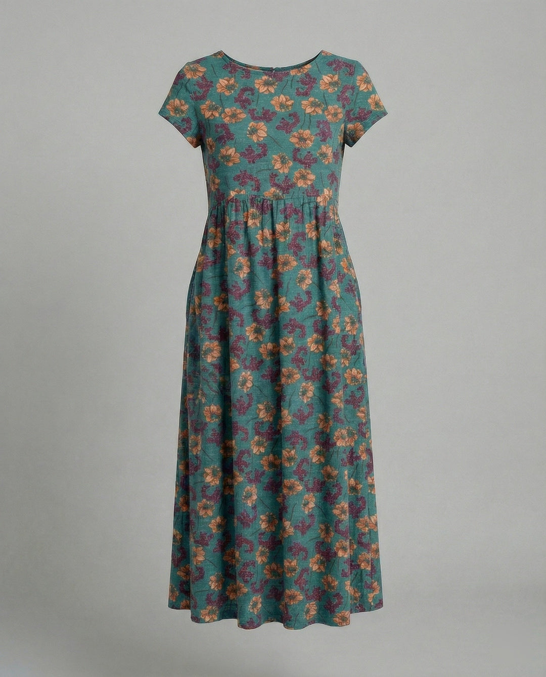 Women's Maxi Dress Patchwork A-Line