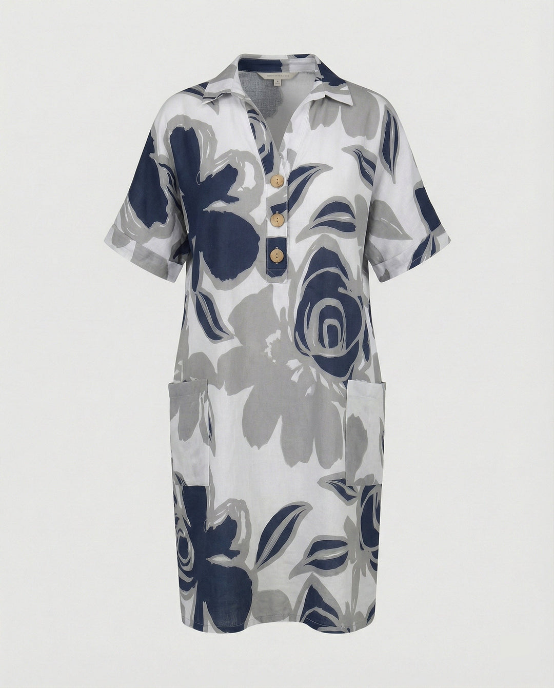 Women’s shirt dress A-line with pockets