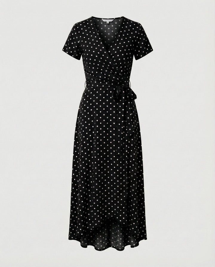 Women’s Wrap Maxi Dress with Slit
