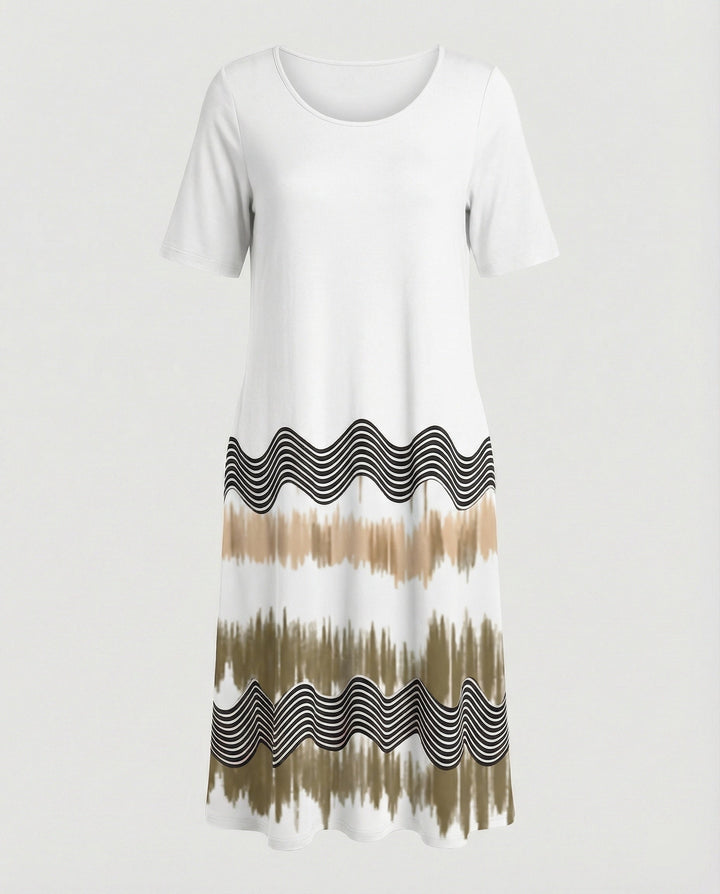 Women's Midi Dress A-Line Casual Dress