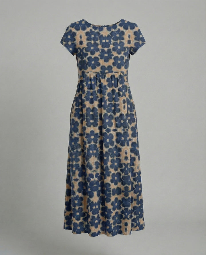 Women's Maxi Dress Patchwork A-Line