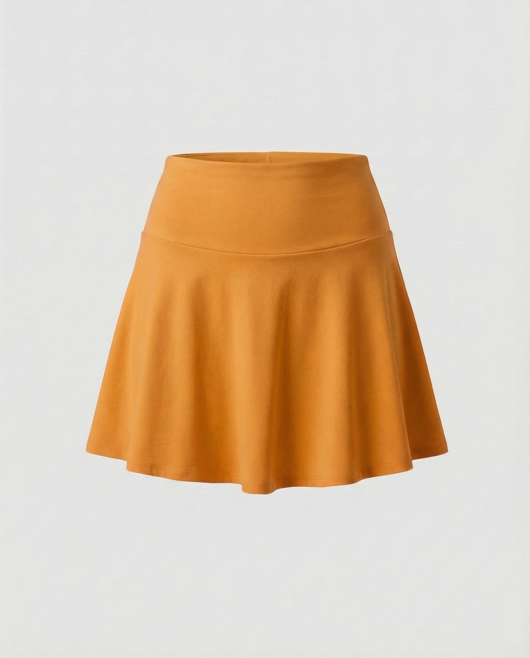 Women's high-waisted swim skort with side pocket