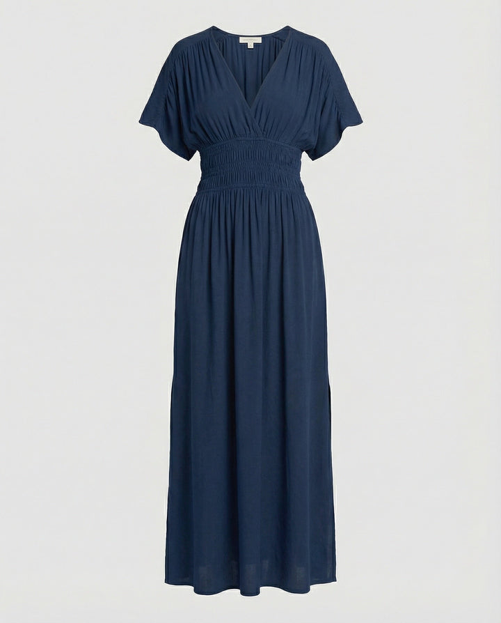 Women's Maxi Dress Summer V-Neck Slit