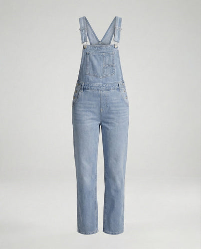 Ladies Overalls Jeans Flared