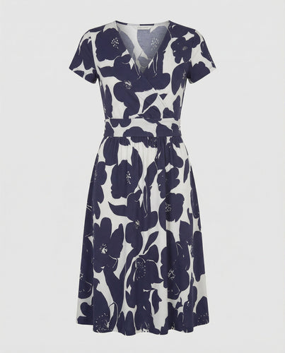 Women's Wrap Dress Jersey Casual Dress