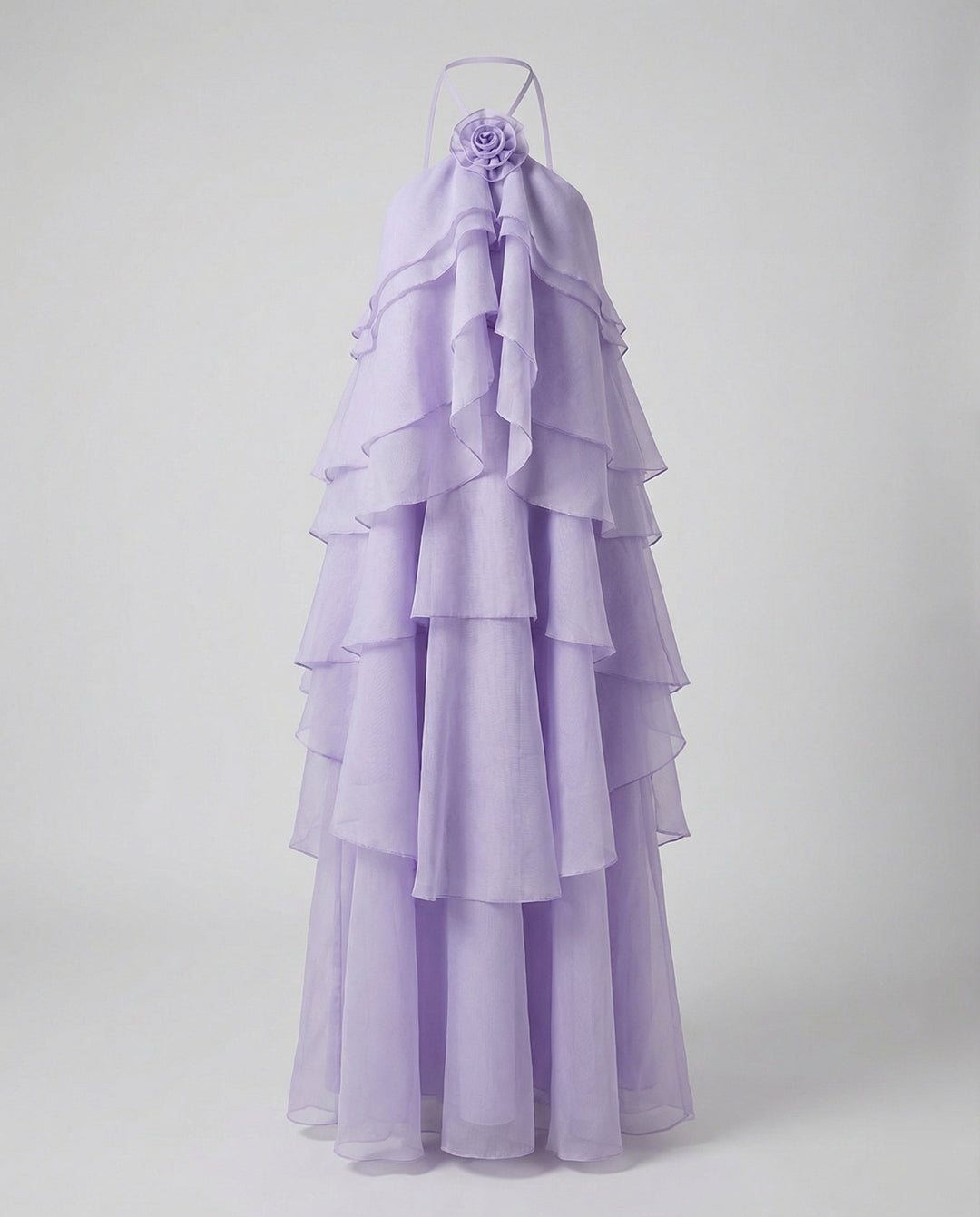 Women's summer dress short with ruffles