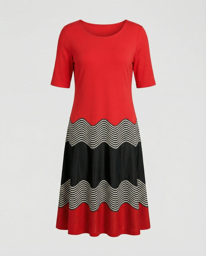 Women's Midi Dress A-Line Casual Dress