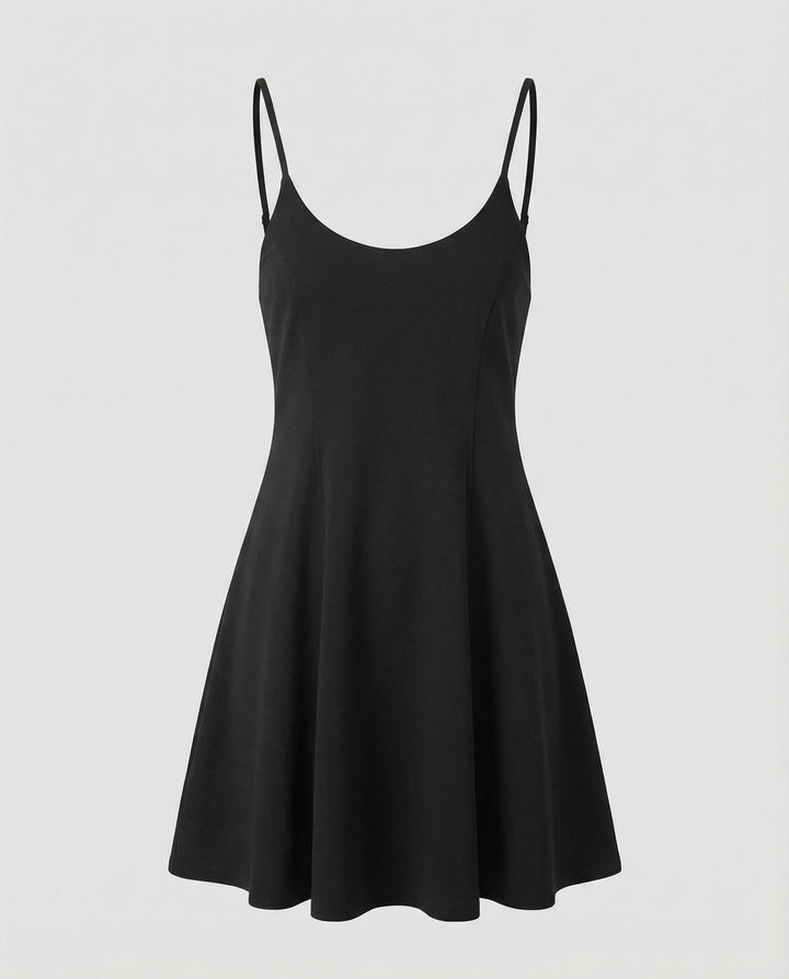 Women's Skater Summer Dress with Straps