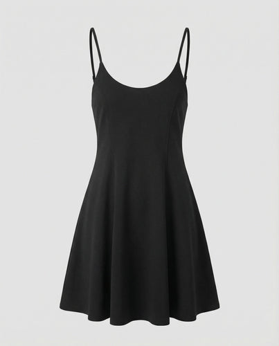 Women's Skater Summer Dress with Straps