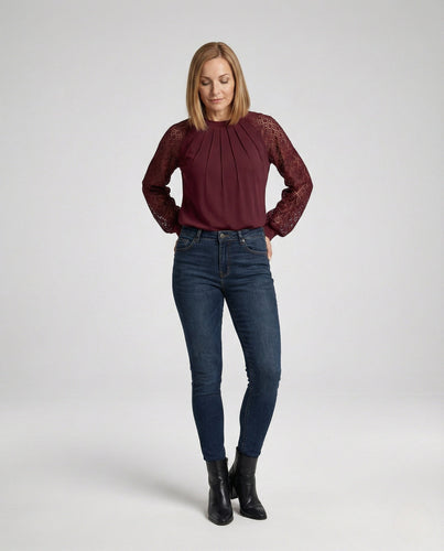 Ladies' Blouse Lace Elegant