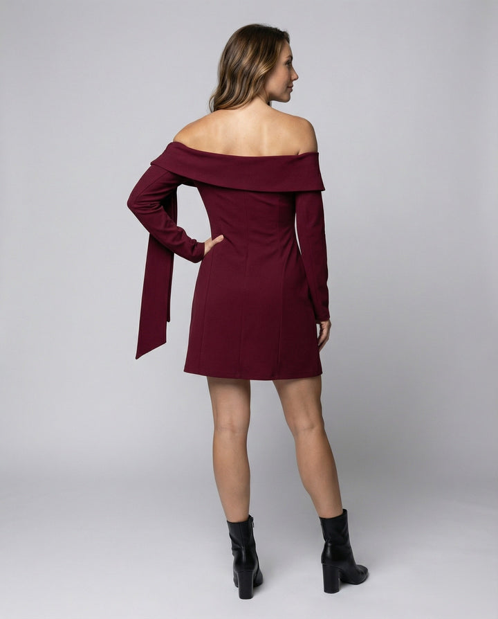 Ladies long shirt jacket cardigan with pleats