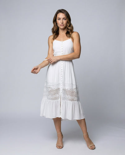Women backless mini dress with crochet lace
