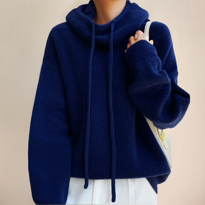 Women's Sweater | Hooded with Drawstrings