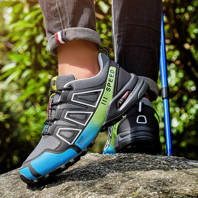 StylebySassy | Speed 3 Light Hiking Shoes for Men, Slip Resistant and Comfortable