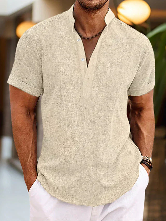 StylebySassy | High-Quality, Comfortable Men's Polo Shirt With V-Neck