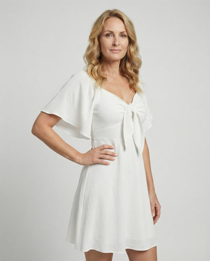 Casual dress summer women empire