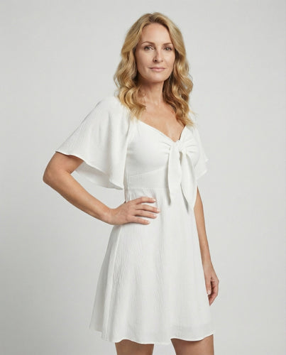 Casual dress summer women empire