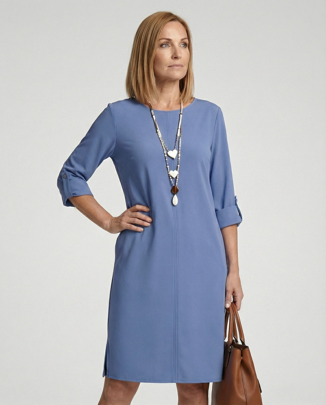 Ladies' sheath dress midi dress elegant