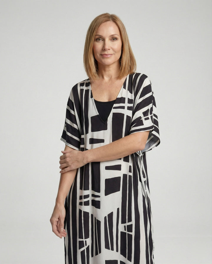 Women's Beach Dress Kimono with Belt