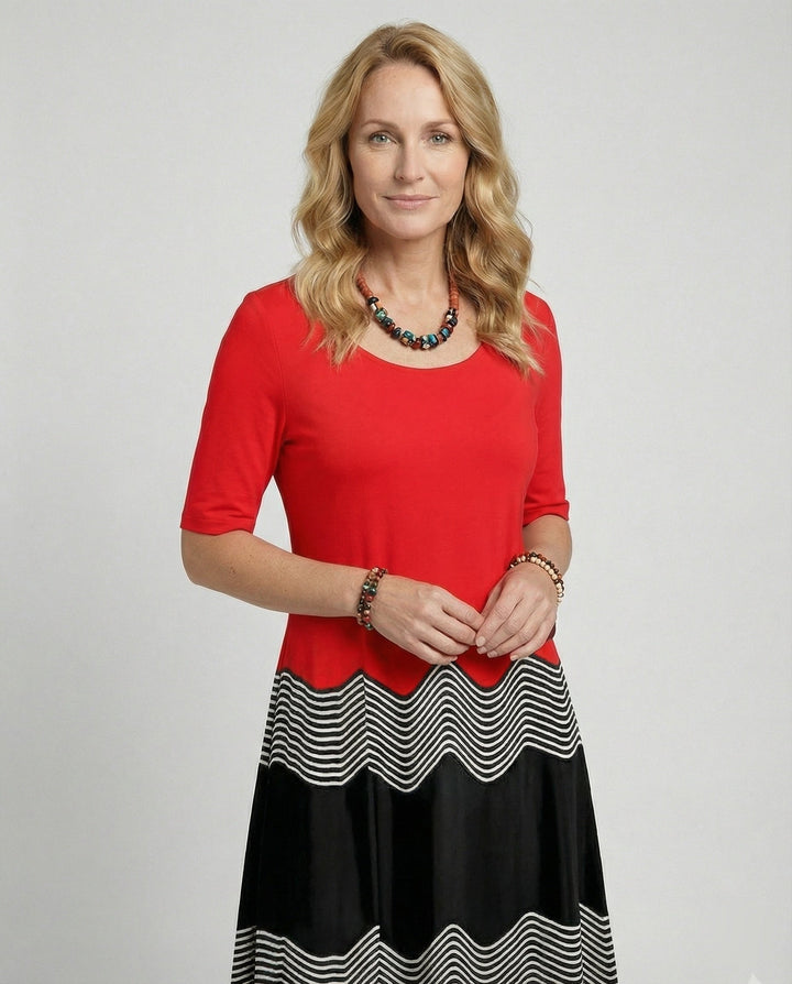 Women's Midi Dress A-Line Casual Dress