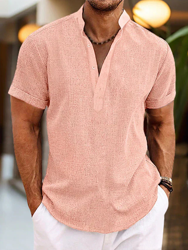 StylebySassy | High-Quality, Comfortable Men's Polo Shirt With V-Neck
